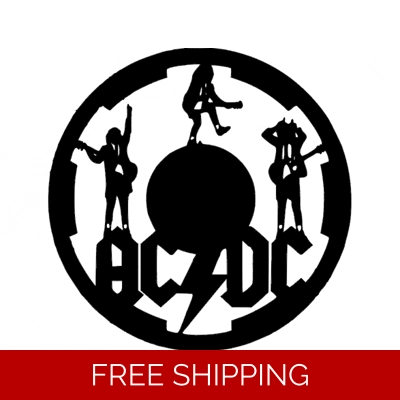AC DC Rock Band Die Cut Vinyl Decal sticker AC DC Rock Band Die Cut Vinyl Decal sticker